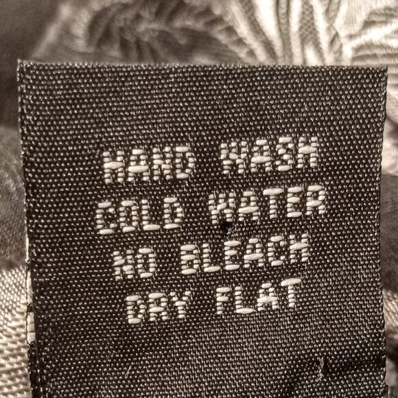 Citron Santa Monica Sheer Silk Burnout Floral Blouse - Picture 5 of 5